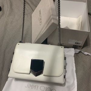 Jimmy Choo Lockett Petite Shoulder Handbag